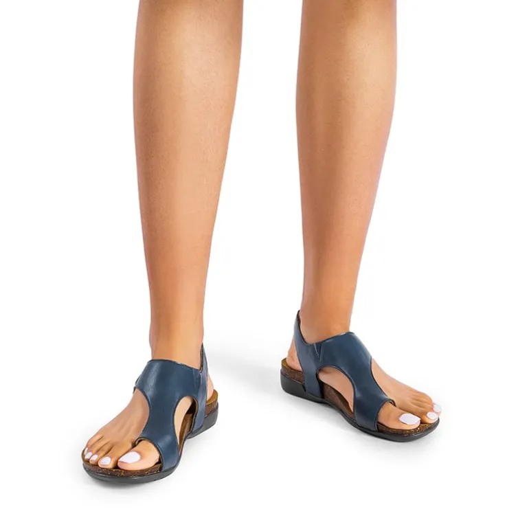 Dressy Thong Walking Flat Sandals
