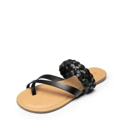 Durable Braided Slide Flat Sandals
