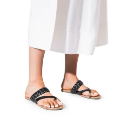 Durable Braided Slide Flat Sandals