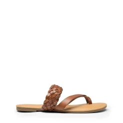 Durable Braided Slide Flat Sandals