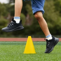 [DuraPlay Flex] Kids Protective High-Density Upper Running Shoes with Reflective Tape