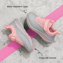 [DuraPlay Flex] Kids Protective High-Density Upper Running Shoes with Reflective Tape