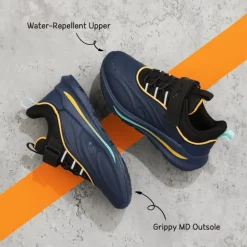 [DuraPlay Flex] Kids Protective High-Density Upper Running Shoes with Reflective Tape