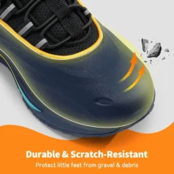 [DuraPlay Flex] Kids Protective High-Density Upper Running Shoes with Reflective Tape