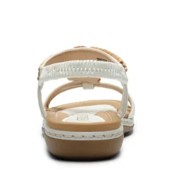 Elastic Ankle Strap Bohemian Flat Sandals