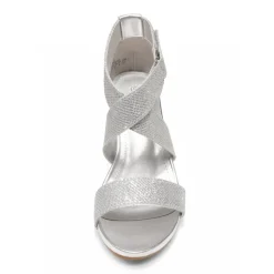 Elastic Ankle Strap Wedge Sandals
