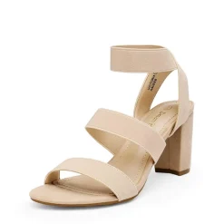 Elastic Chunky Strap Sandals