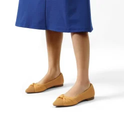 Elegant Lightweight Bow Knitted Flat Shoes