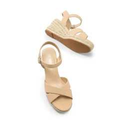 Espadrille Criss Cross Wedge Sandals