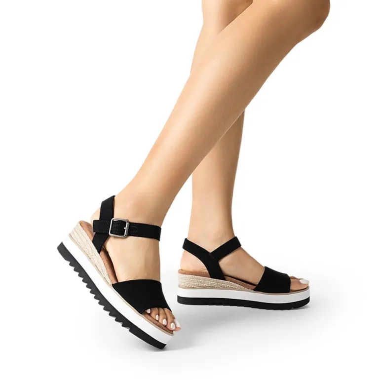 Espadrille Platform Wedge Sandals
