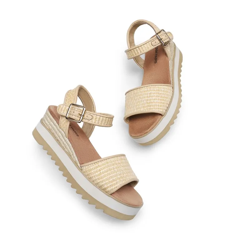 Espadrille Platform Wedge Sandals