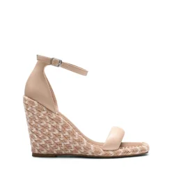 Espadrilles Square Toe Wedge Sandals