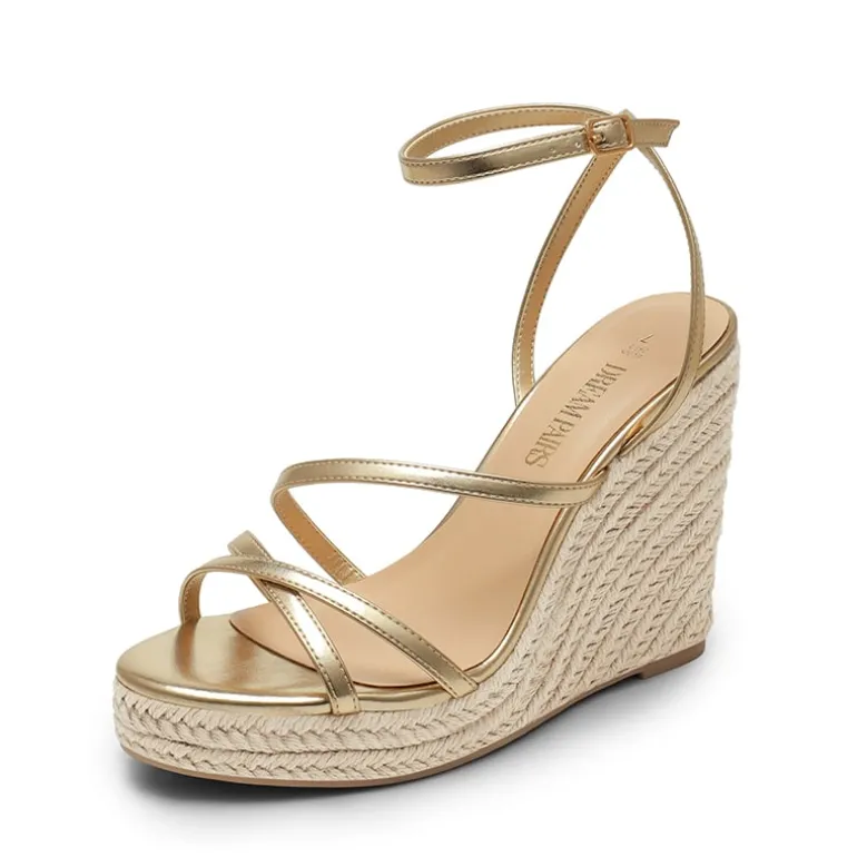 Espadrille Strappy Platform Sandals