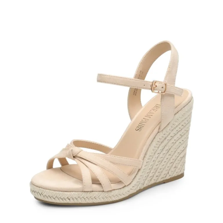 Espadrille Strappy Wedge Sandals