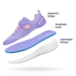[EZ-Ons BreezeRunners] Breathable And Lightweight Kids Running Sneakers