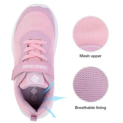 [EZ-Ons BreezeRunners] Breathable And Lightweight Kids Running Sneakers