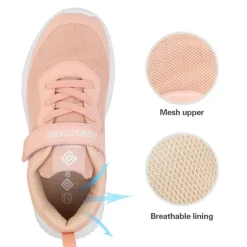 [EZ-Ons BreezeRunners] Breathable And Lightweight Kids Running Sneakers