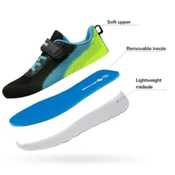 [EZ-Ons MagicZips] Kid's Breathable Lightweight Tennis Sneakers