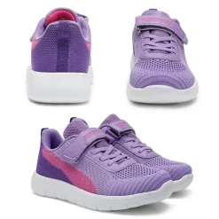 [EZ-Ons MagicZips] Kid's Breathable Lightweight Tennis Sneakers