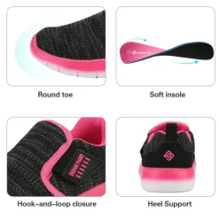 [EZ-Ons MightyMovers] Comfortable Kids Running Shoes
