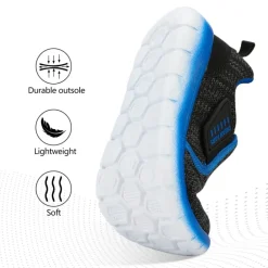 [EZ-Ons MightyMovers] Comfortable Kids Running Shoes
