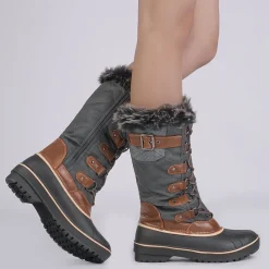 Faux Fur Lined Winter Boots