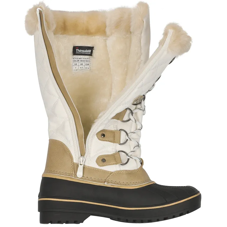 Faux Fur Lined Winter Boots
