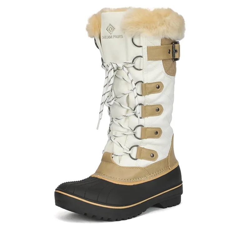 Faux Fur Lined Winter Boots