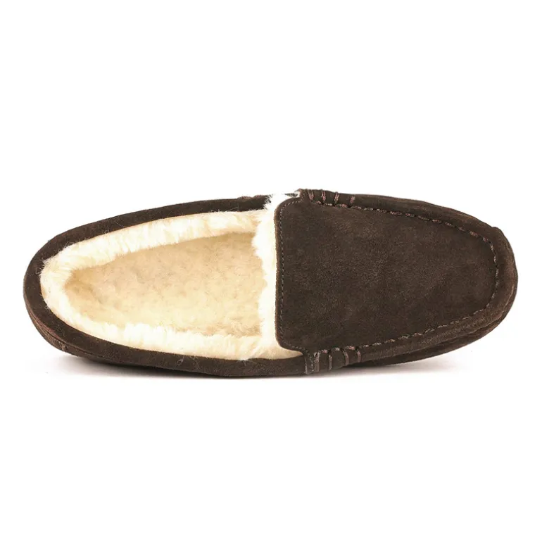 Faux Fur Moccasin Slippers