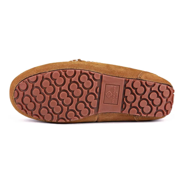 Faux Fur Moccasin Slippers