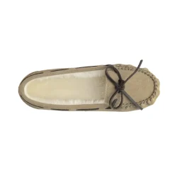 Faux Suede Moccasin Slippers