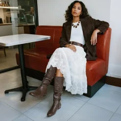 Flat Knee High Boots