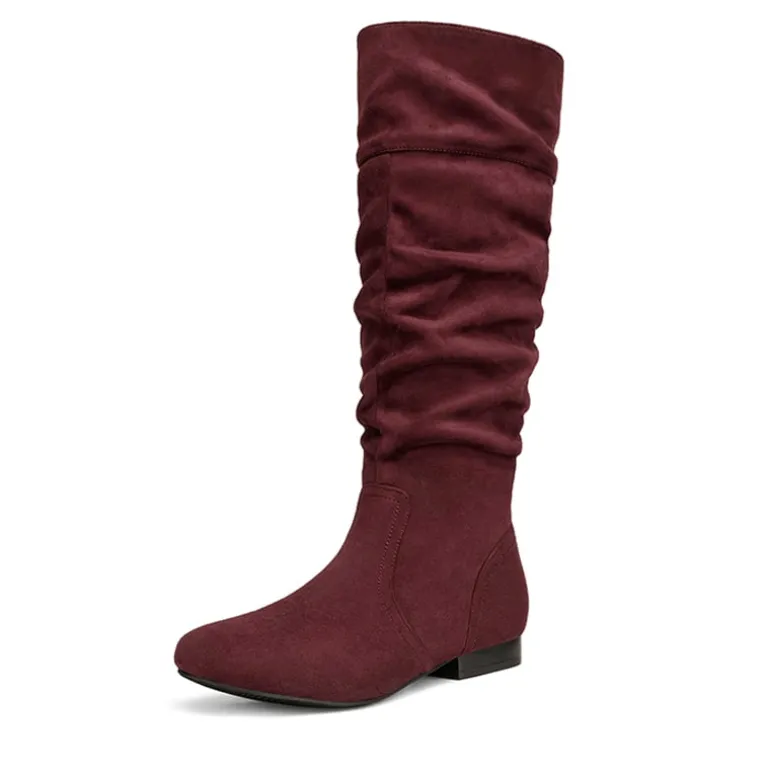 Flat Knee High Boots