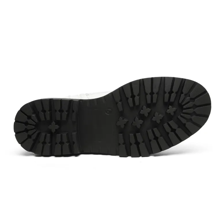 Flat Lace Up Ankle Combat Boots