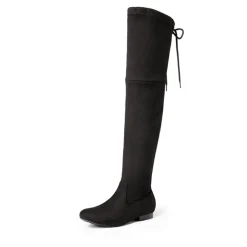 Flat Thigh High Boots