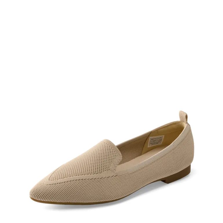 Flexible Pointed Toe Sustainable Loafers