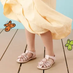 [Fun Mix- Fantasy] Girls DIY Interchangeable Flower Butterfly Sandals