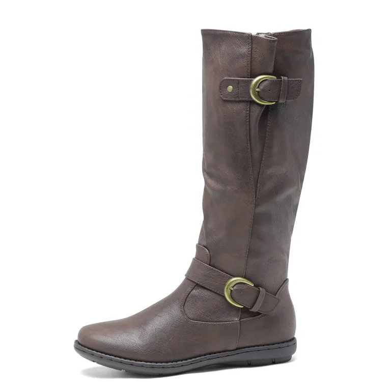 Fur Knee High Winter Boots