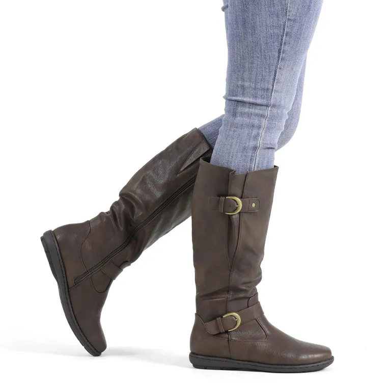 Fur Knee High Winter Boots