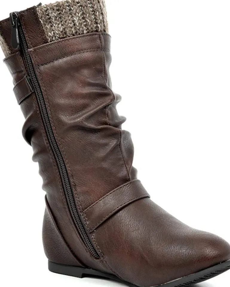 Fur Lined Kids Winter Boots