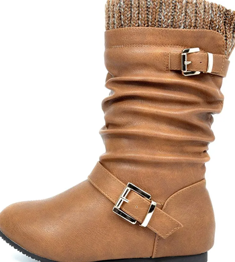 Fur Lined Kids Winter Boots