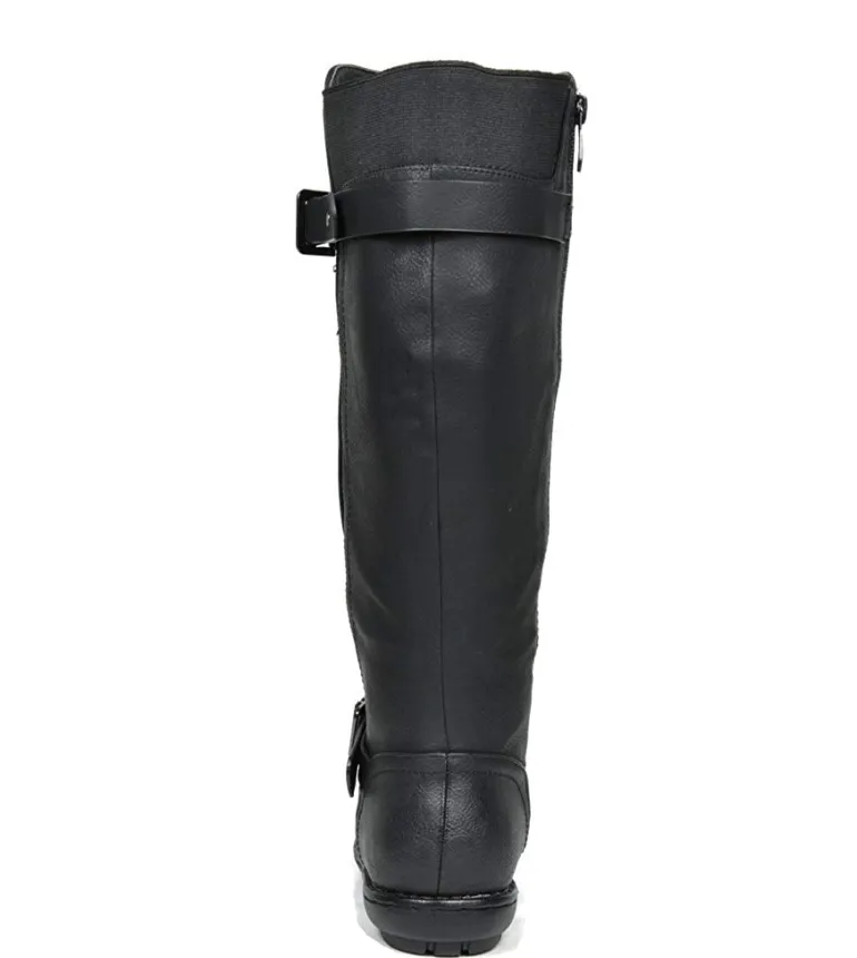 Fur Lined Knee High Boots