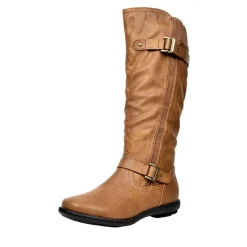 Fur Lined Knee High Boots