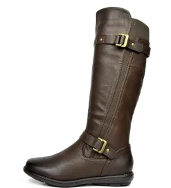 Fur Lined Knee High Boots