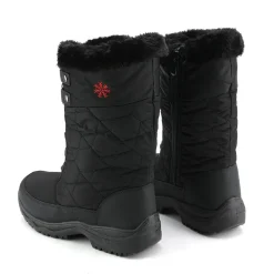 Fur Mid Calf Snow Boots
