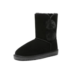 [FuzzyChic Kid's Lolly] Sheepskin Fur Kids Boots