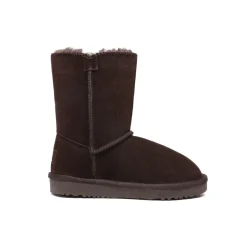 [FuzzyChic Kid's Lolly] Sheepskin Fur Kids Boots
