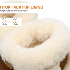 [FuzzyChic Plush Platform] Thick-soled Fluffy Snow Boots