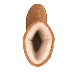 [FuzzyClassic High Boot] Suede Faux Fur Lightweight Winter Boots