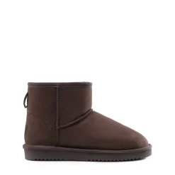 [FuzzyClassic I Low Boot] Faux Fur Lined Suede Snow Boots